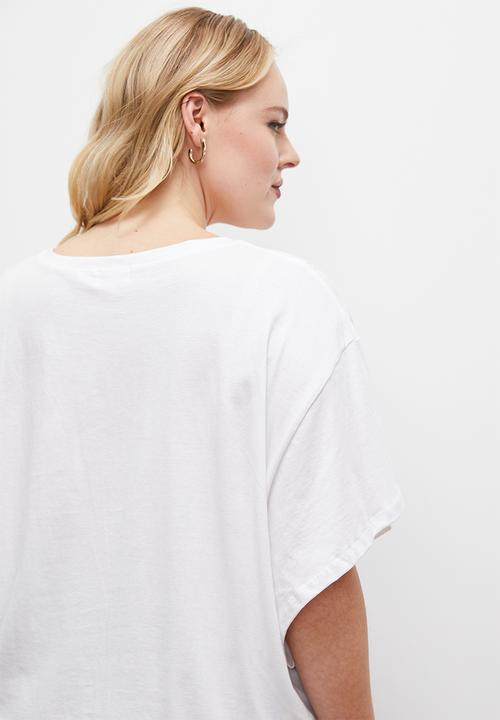 edit - Easy flatter top - white