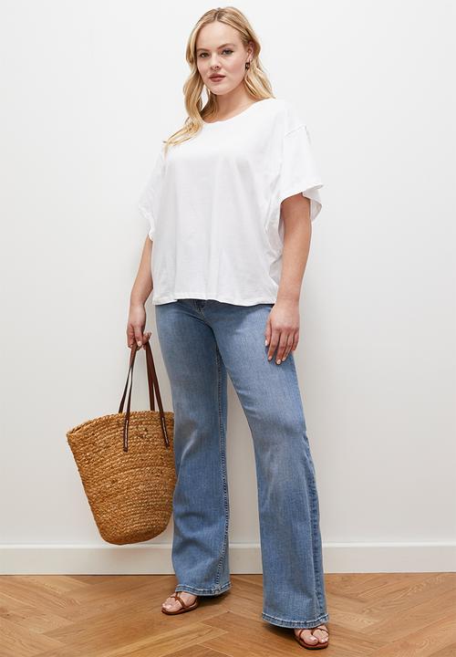 edit - Easy flatter top - white