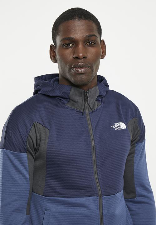 The North Face - M ma full zip fleece - E1 shady blue - summit navy - asphalt grey