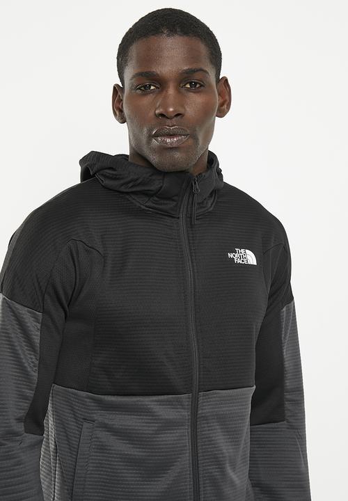 The North Face - M ma full zip fleece - E1 asphalt grey - Ttnf black 