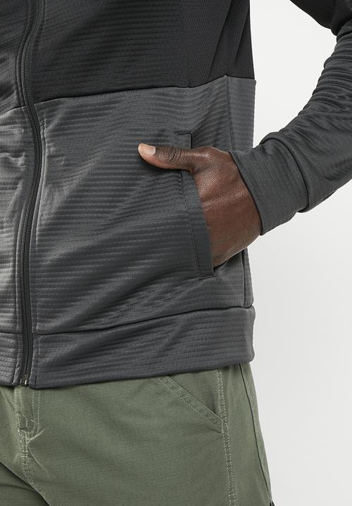 The North Face - M ma full zip fleece - E1 asphalt grey - Ttnf black 