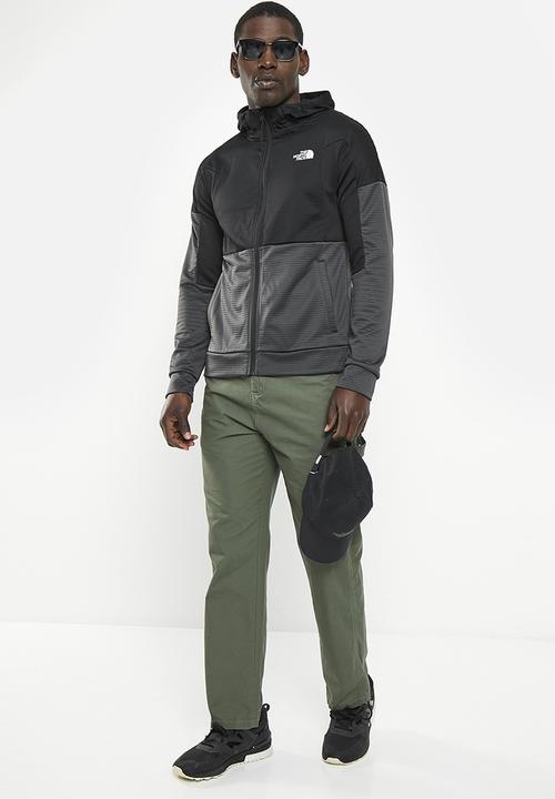 The North Face - M ma full zip fleece - E1 asphalt grey - Ttnf black 