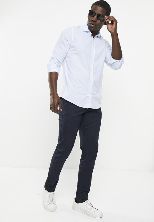 Pringle of Scotland - Jorge tailored fit pants - navy