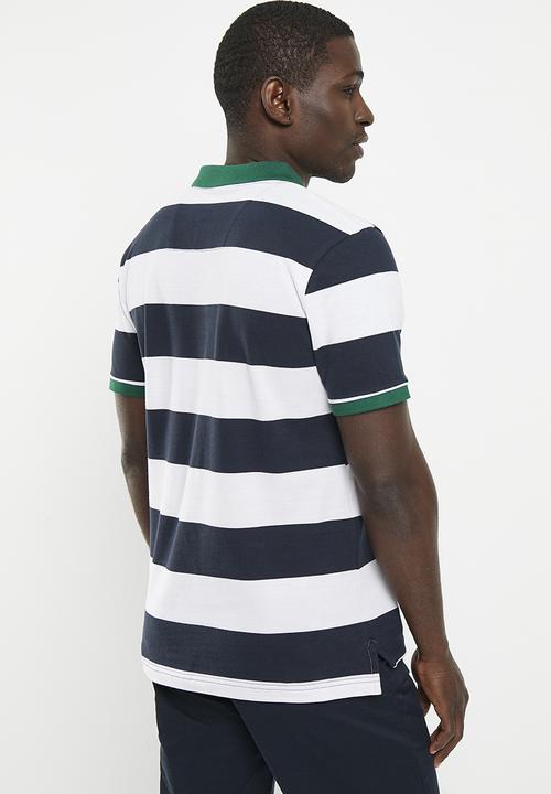 Nautica - Neils tee - navy/white 