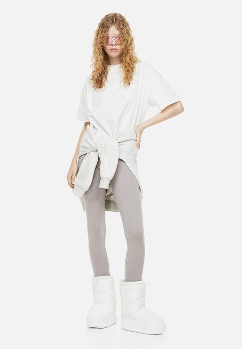 H&M - Oversized T-shirt - white