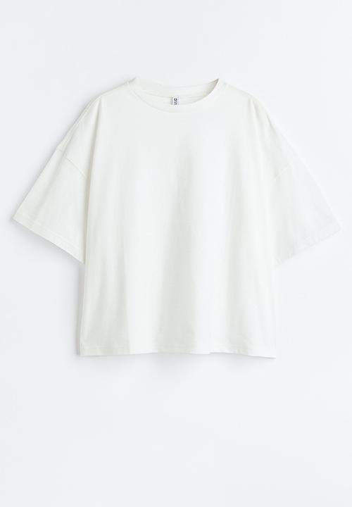 H&M - Oversized T-shirt - white