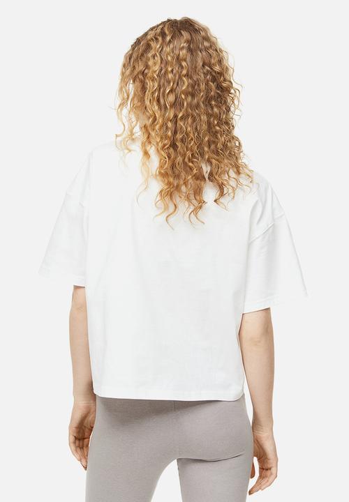 H&M - Oversized T-shirt - white