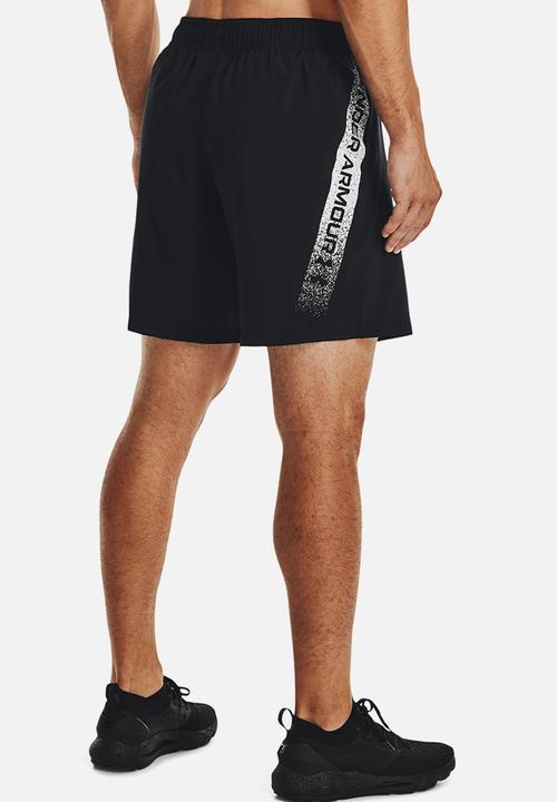 Under Armour - Ua woven graphic shorts - black