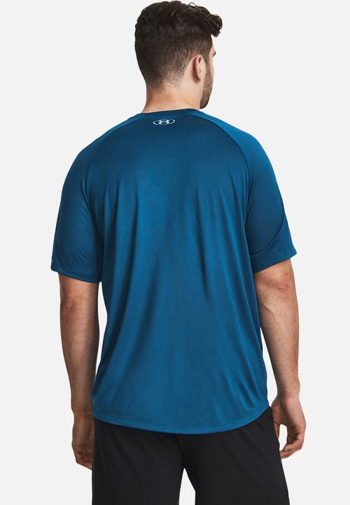 Under Armour - Ua tech prt fill short sleeve - varsity blue & white 