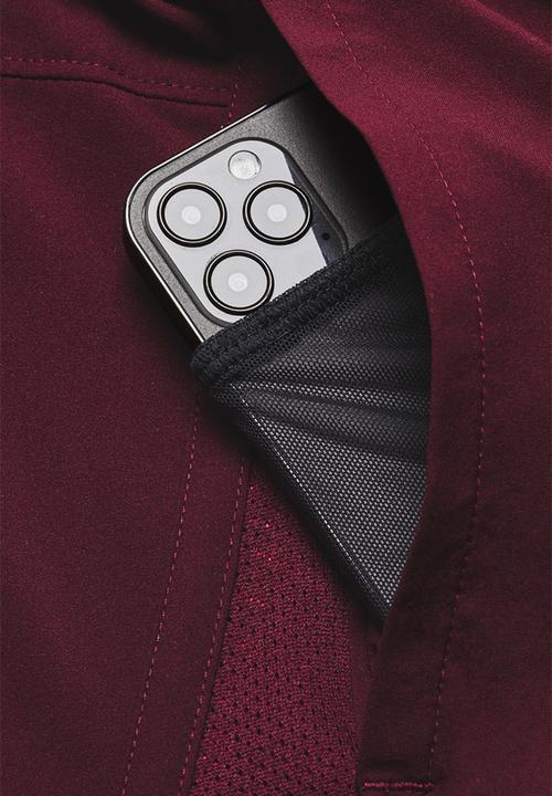 Under Armour - UA Launch 5'' 2-in-1 short - burgundy/red