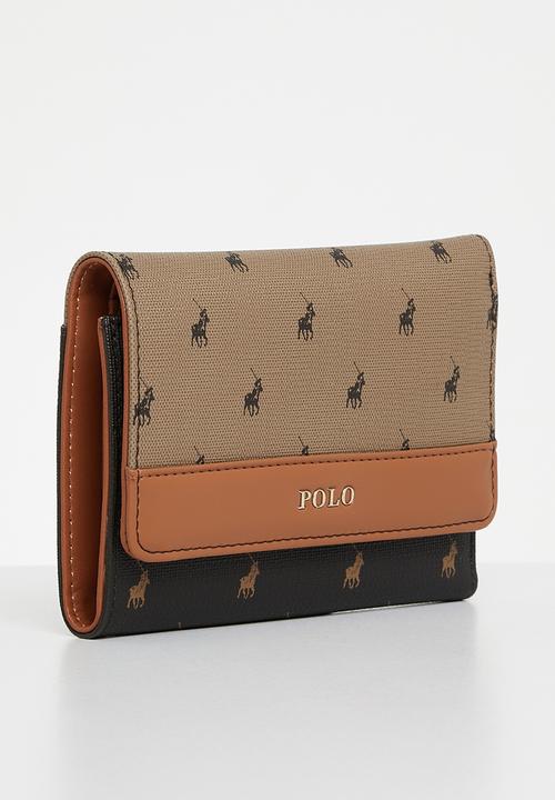 POLO - Compact purse - brown