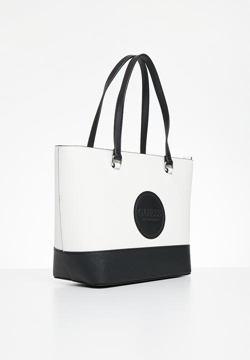 GUESS - Rothenberg carryall - white/black 