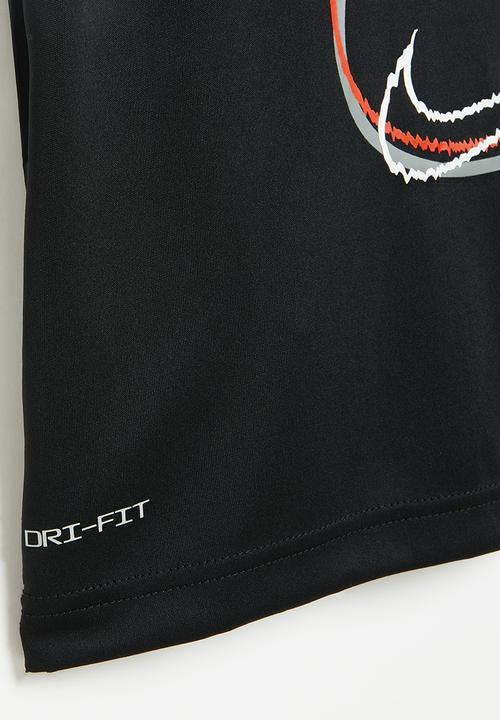 Nike - Nkb swoosh distortion tee - black