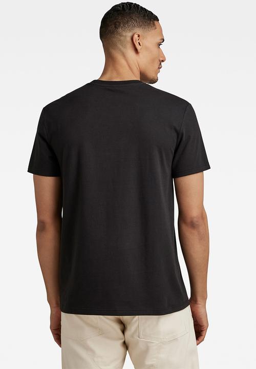 G-STAR - Old skool originals r t compact jersey o - dark black