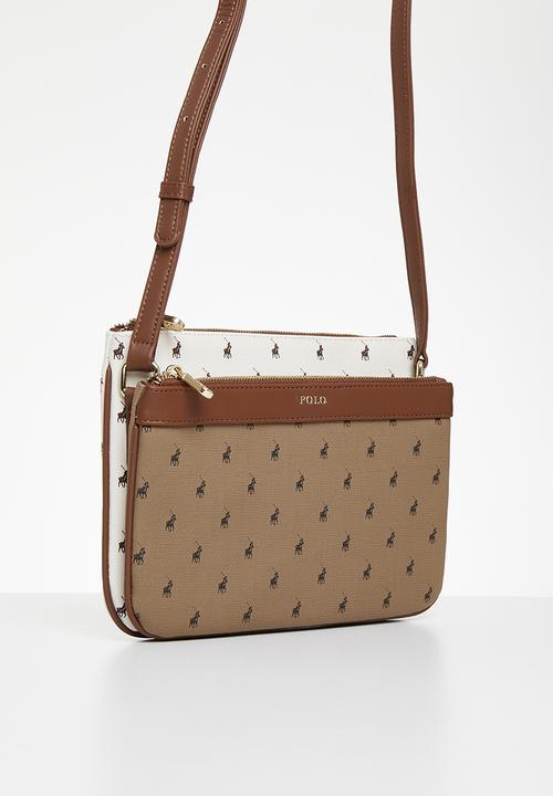 POLO - Double pocket sling - cream