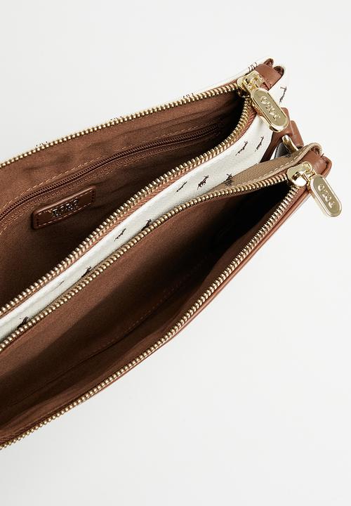 POLO - Double pocket sling - cream