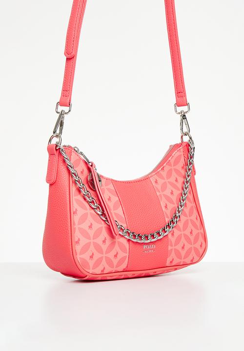 POLO - Small shoulder bag - coral