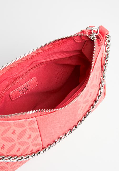 POLO - Small shoulder bag - coral