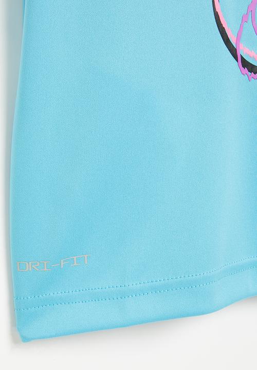 Nike - Nkb swoosh distortion tee - baltic blue
