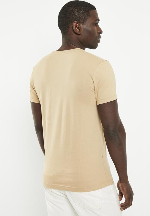 Pierre Cardin - PC LOUIS tee  - neutral 
