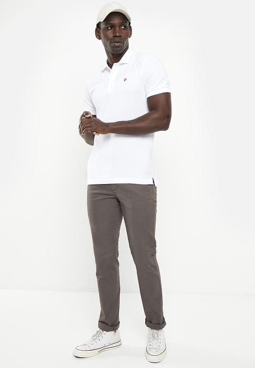 Pierre Cardin - Pk classic golfer - white