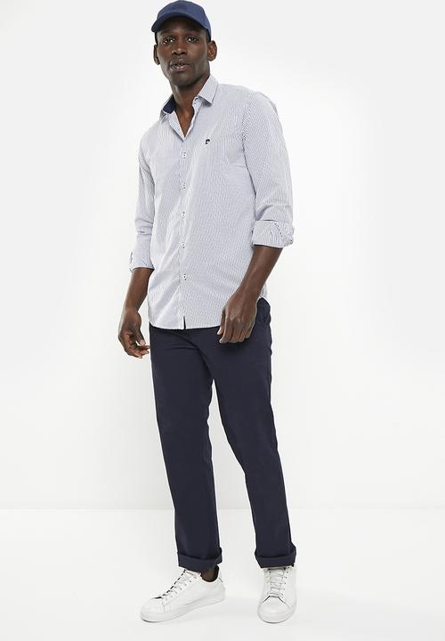 Pierre Cardin - Smart shirt - blue & white