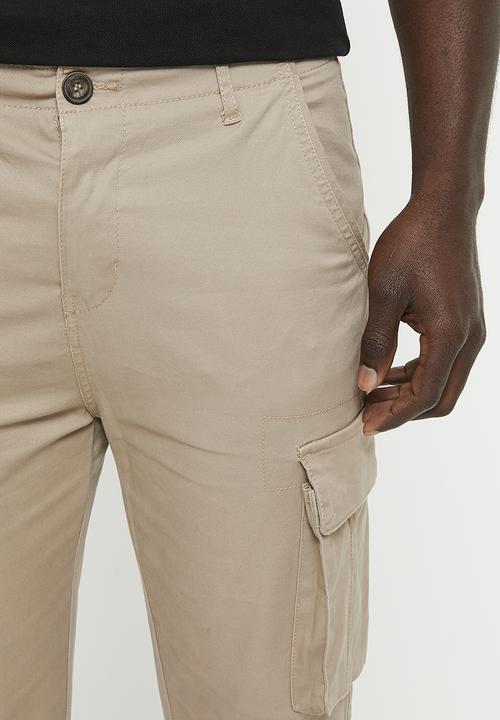 Pierre Cardin - Cargo long pants - neutral