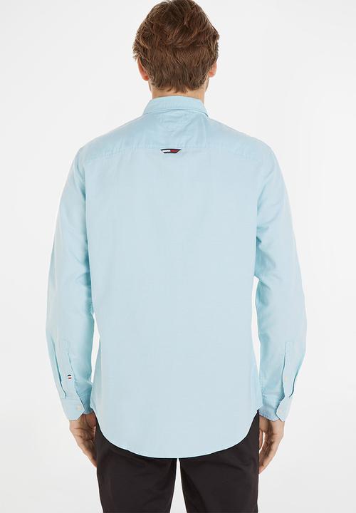 Tommy Hilfiger - Tjm classic oxford shirt - teal