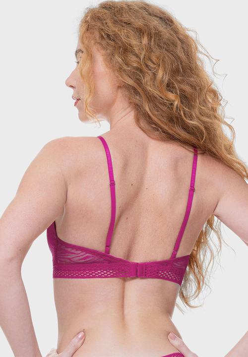 DORINA - Koa 2pack light padded bralette - pink/black
