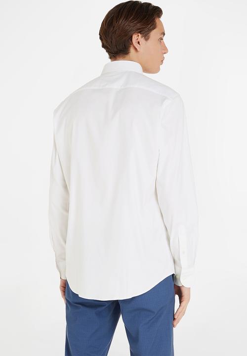 Tommy Hilfiger - Classic flex oxford rf shirt - white