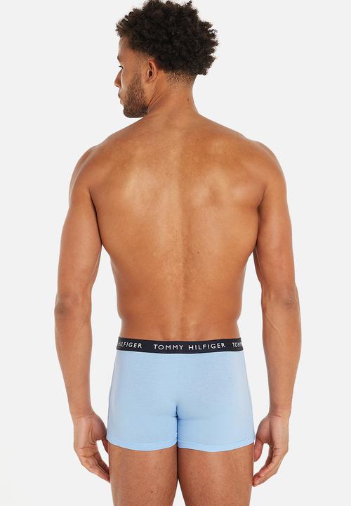 Tommy Hilfiger - 3 Pack trunk - vessel blue/breezy blue/desert sky