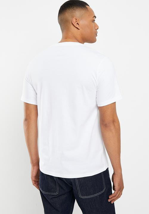 Converse - Retro collegiate graphic T-shirt - white