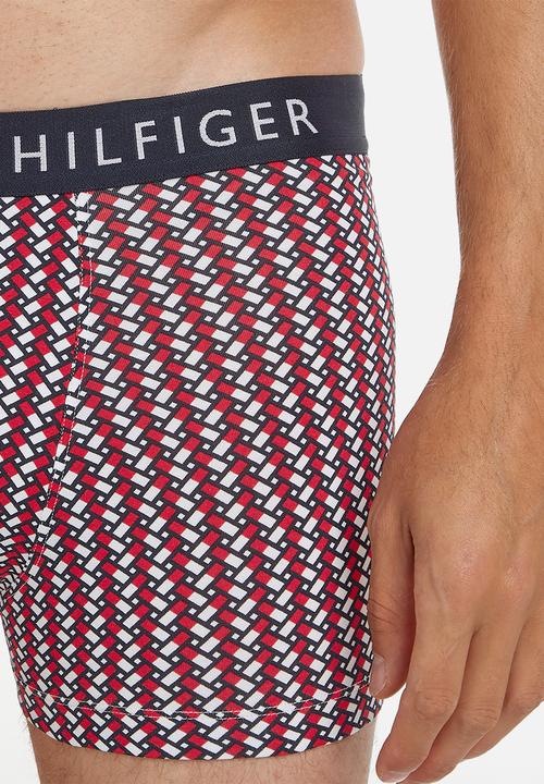 Tommy Hilfiger - Trunk print - muw coastal weave navy