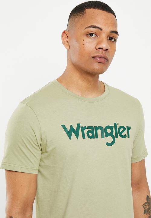 Wrangler - Kabel tee - wheat