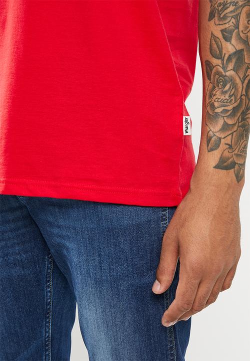 Wrangler - Kabel tee - true red