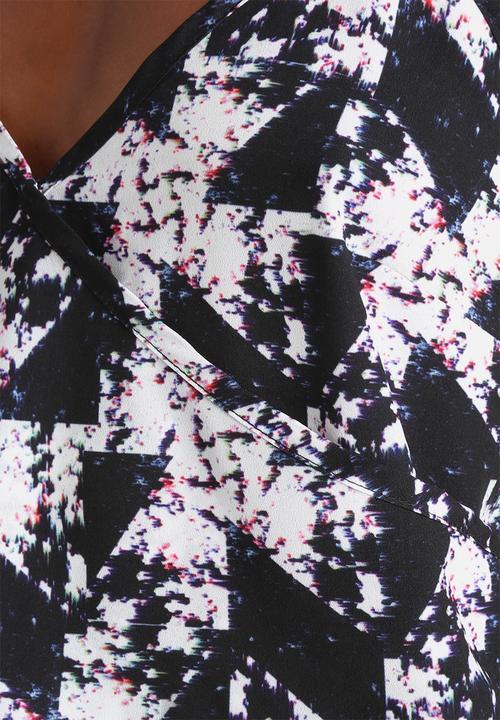 Neon Rose - Geo Rainbow Print Cami