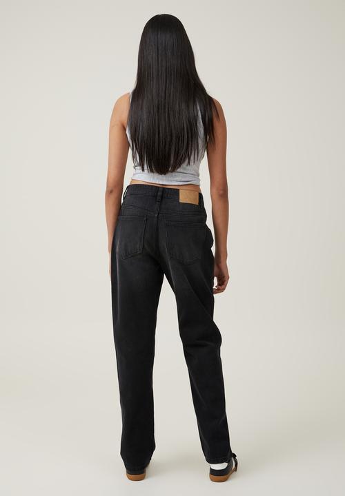 Cotton On - Long straight jean - black pepper