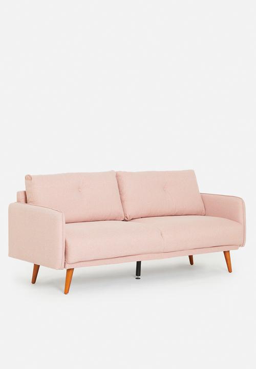 Sixth Floor - Montreux 3 seater sofa - blush
