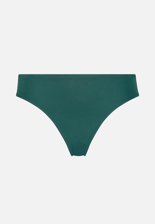 Hunkemoller - Luxe bikini bottom - mangrove