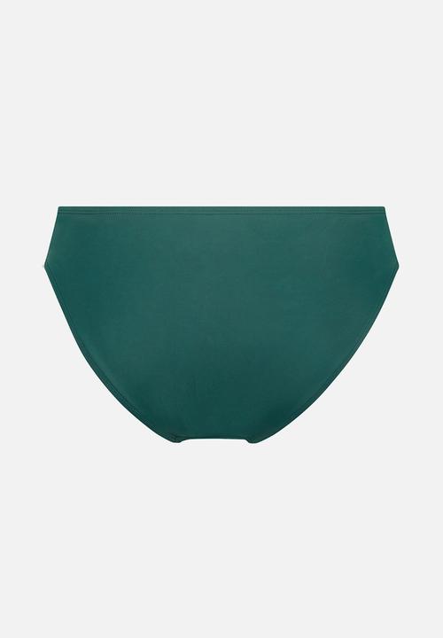 Hunkemoller - Luxe bikini bottom - mangrove