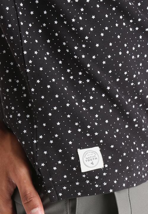 Native Youth - Star Pique Polo