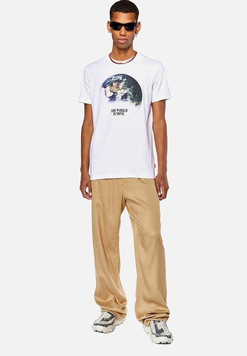 Diesel  - T-diegor-l4 - white 