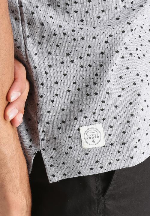 Native Youth - Star Pique Polo