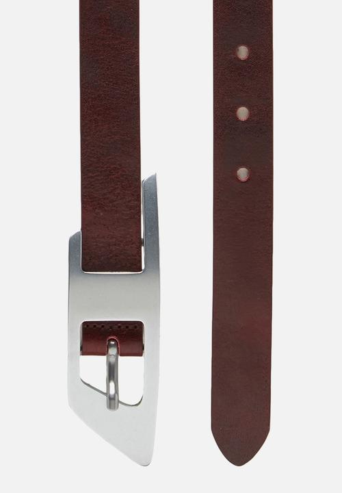 Diesel  - B-dlogo belt - brown