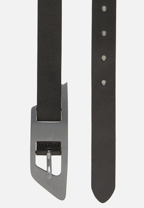 Diesel  - B-dlogo belt - black