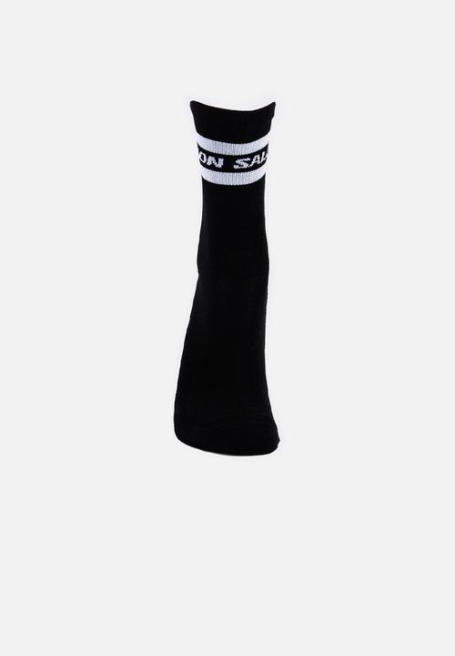 Salomon - Sporty crew sock - black