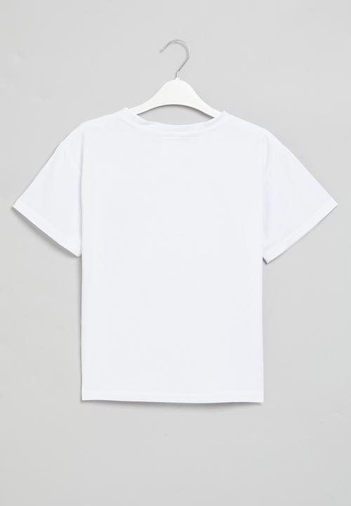 Pop Candy - Girls short sleeve tee - white