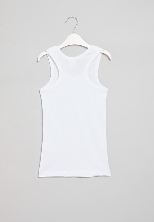 Pop Candy - Boys vest - white