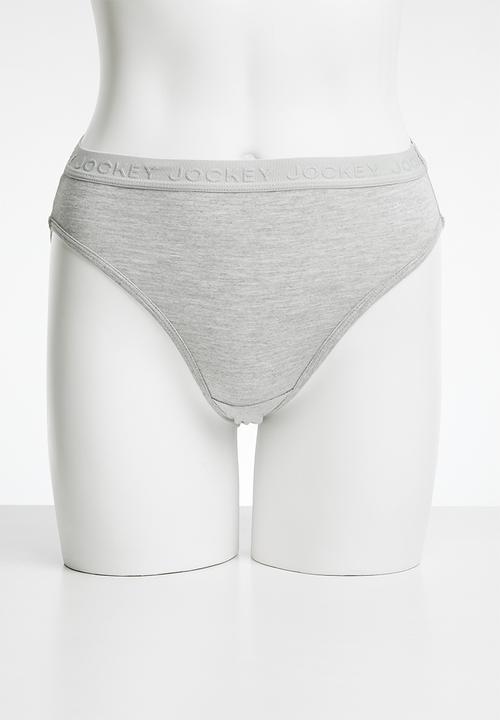 Jockey - 5 pack plain tonal french - multi