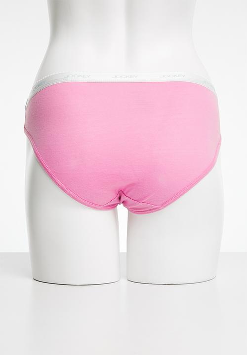 Jockey - 5 pack plain bikini - multi